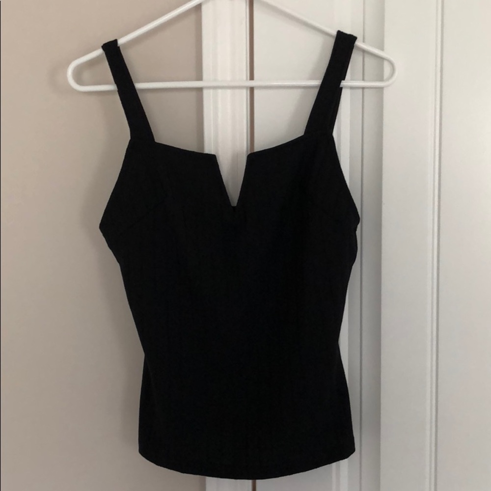 V-neck tank